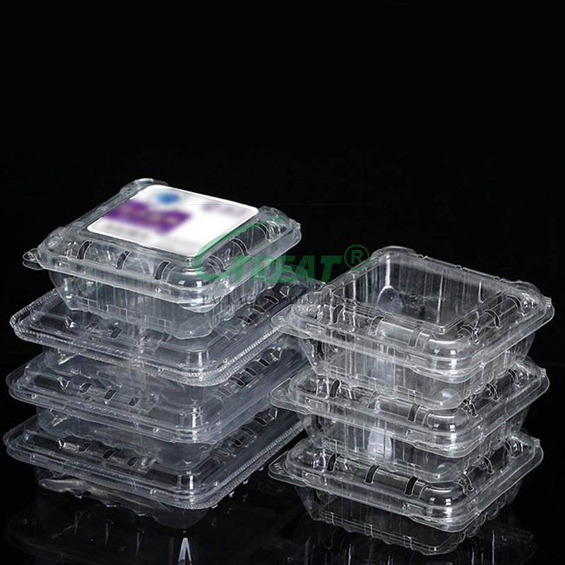 What are the advantages of using transparent vacuum-formed packaging?